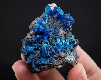 Chalcanthite Crystal Specimen: Planet mine, Arizona Natural Stone