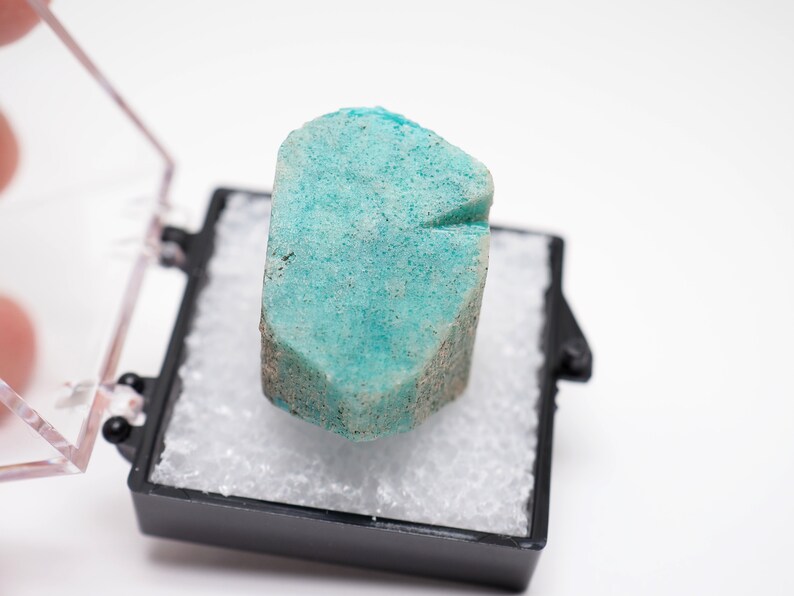 Cristal d'amazonite de Lake Colorado, ÉtatsUnis, pierre de la