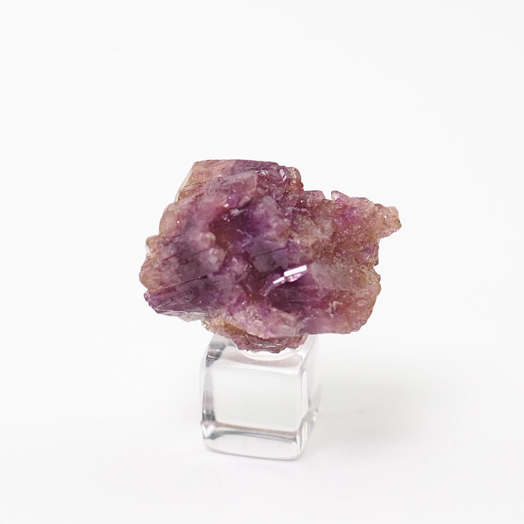 Vesuvianite crystal from Jeffrey Quarry, Asbestos, Quebec, Canada raw gem mineral specimen point natural stone (F5317-36) structure minerals