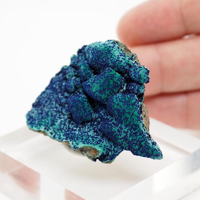 Azurite Malachite Ray Mine, Arizona, USA Crystals Mineral Specimen - Etsy