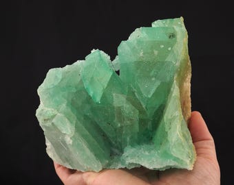 Green Fluorite: Riemvasmaak, South Africa