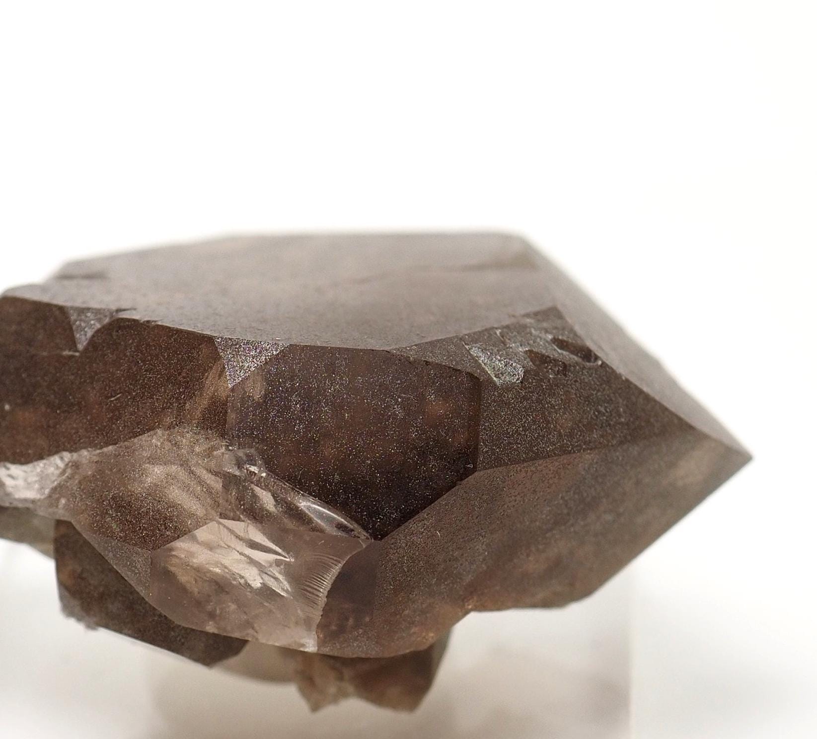 スモーキークォーツ グウィンデルクリスタル：タレフル氷河、フランス