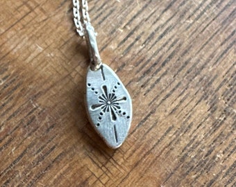 Raw silver star charm, necklace,  STERLING SILVE, gift for her, Star Jewelry, rustic simple