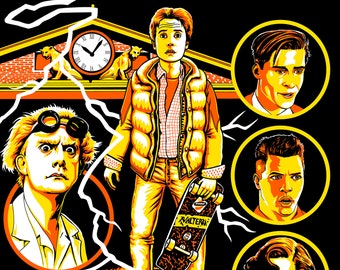 Back To The Future Poster 18x24