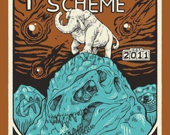 Pyramid Scheme Glacier T-Shirt