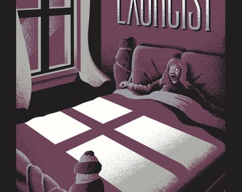 THE EXORCIST Screen Printed Poster