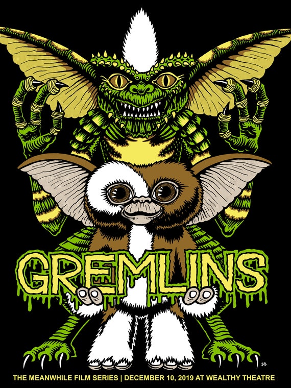 GREMLINS ポスター Gremlins (1984) Japanese movie poster
