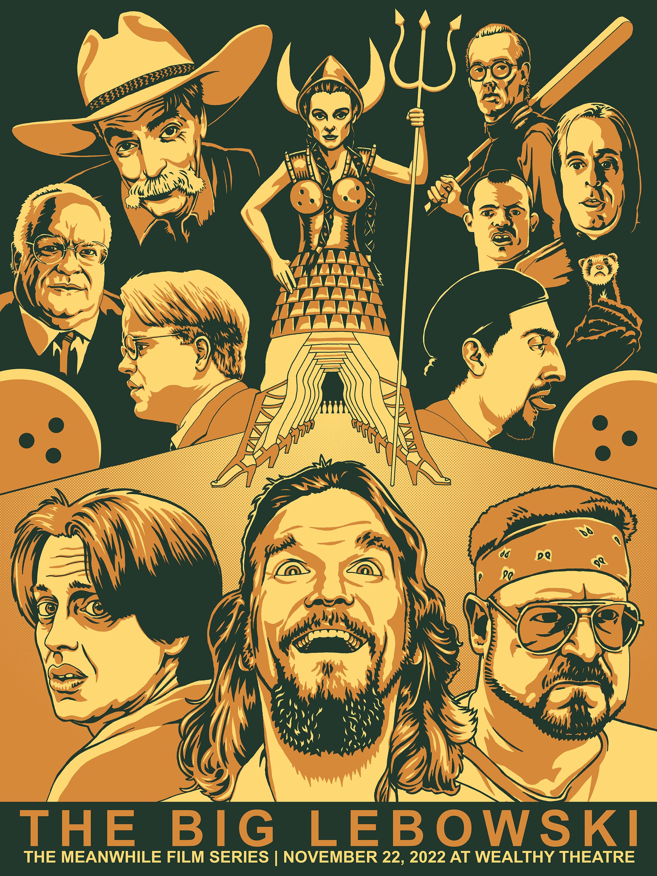 The Big Lebowski Poster 18x24 Coen Brothers - Etsy