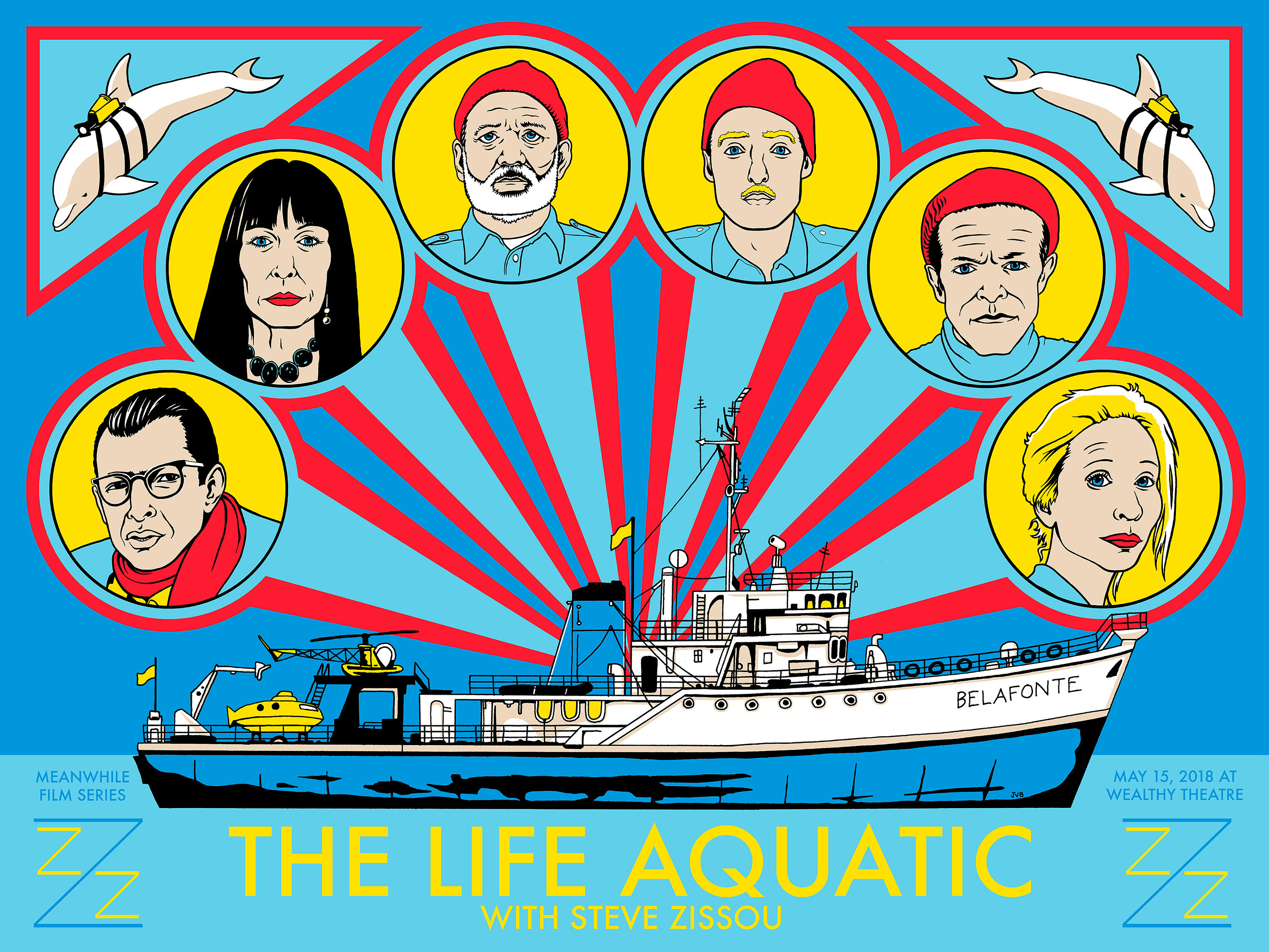 THE LIFE AQUATIC Screen Printed Poster - Etsy