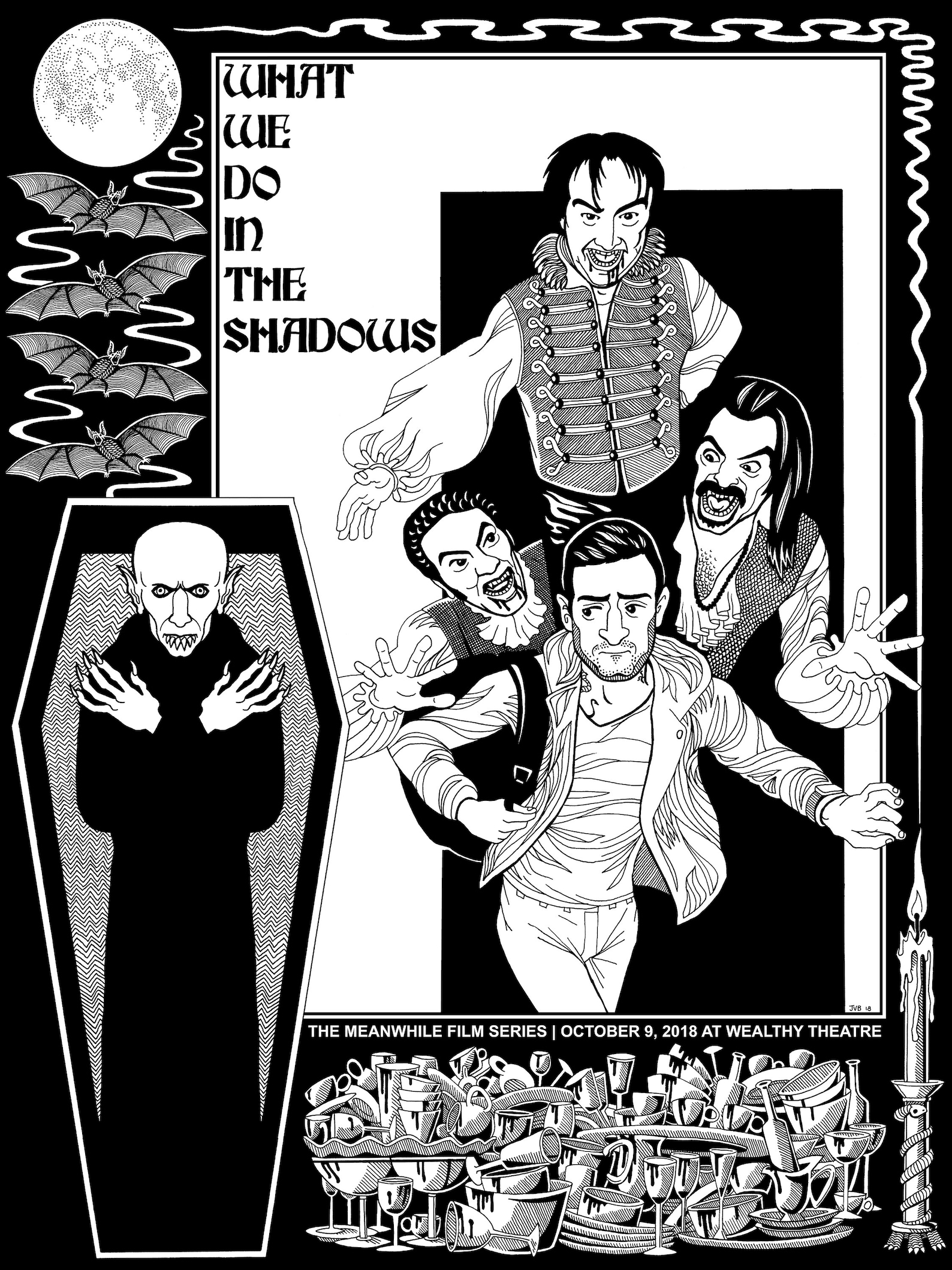 What We Do in the Shadows Poster 18x24 Etsy