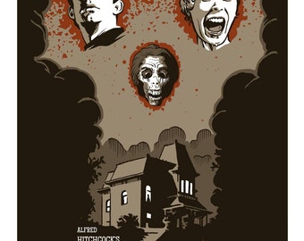 PSYCHO Screen Printed Poster