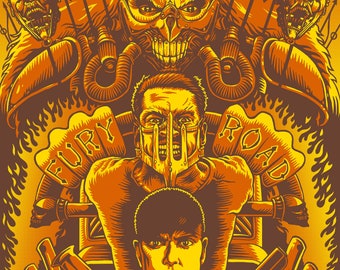 Mad Max Fury Road Poster 18x24