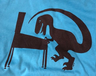 Dinosaur Playing Pinball T shirt