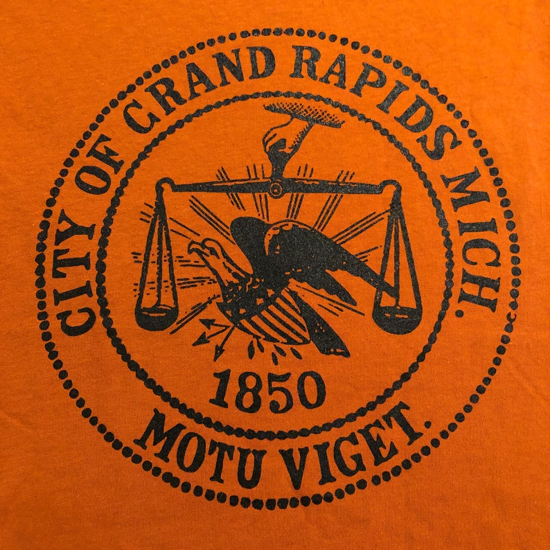 City of Grand Rapids Original Logo T Shirt - Etsy