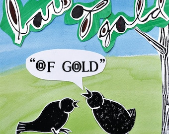 Bars Of Gold: Of Gold LP (Blue Vinyl)