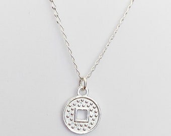 Sterling Silver Chinese Coin Pendant