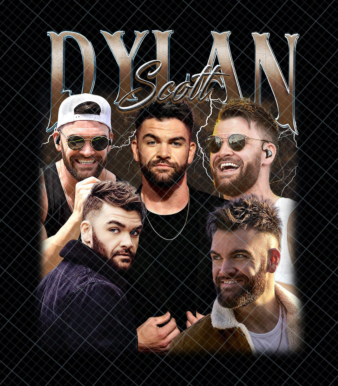 Dylan Scott Png Dylan Scott Country Music Png Dylan Scott Etsy