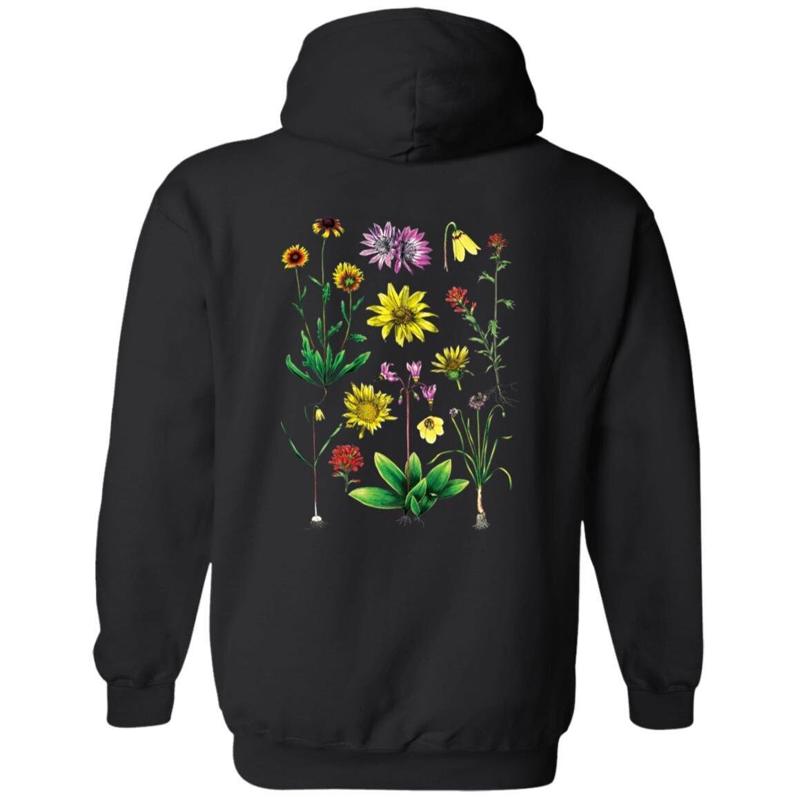 ★Undermycar★FLORAL SAFETY PIN ASSASSIN VELVET ZIPUP HOODIE Women's Floral Zip Up Hoodies With Pockets, Fall Clothes for