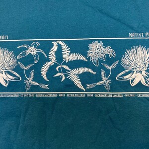 Native Hawaiian Plants T-Shirt: Support Maui Wildfire Recovery Fundraiser image 4