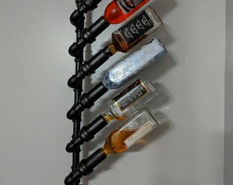 Industrial Pipe wine bottle holder