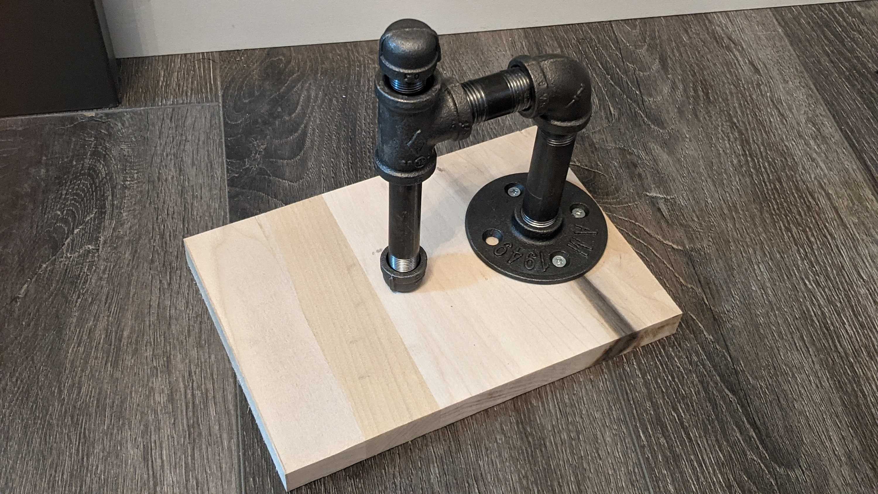 Industrial Pipe Napkin holder Black Pipe Holder Industrial Etsy