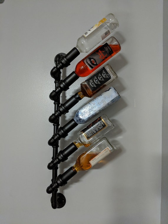 Industrial pipe wine rack diy new arrivals