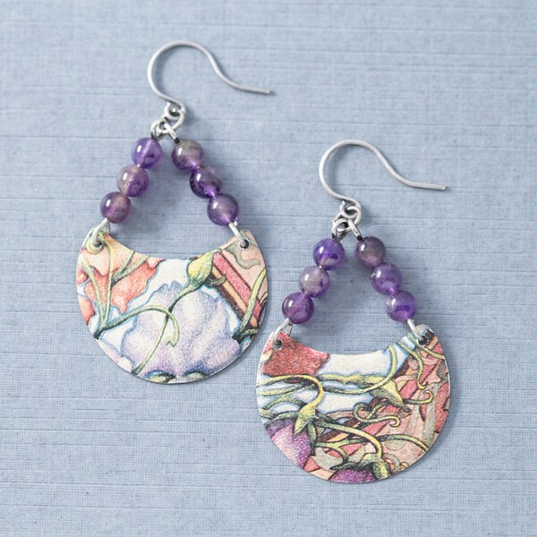 Tin Can Earrings Etsy