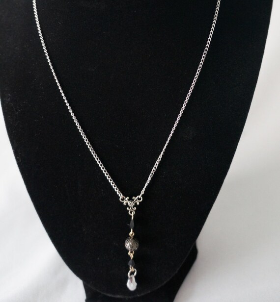 Items similar to Elegant Drop Necklace / Birthday Gift / Wedding Gift ...