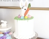 Easter Fake Cake, Fake Food For Display, Faux Desserts, Fake Bake, Easter Decor, Photo Prop For Easter