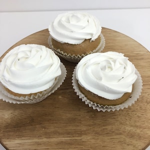 Fake cupcakes, Faux Cupcakes for Cupcake Toppers, Tiered Tray Decor, Fake Food Prop For Staging, Faux Dessert Display, Photo Prop