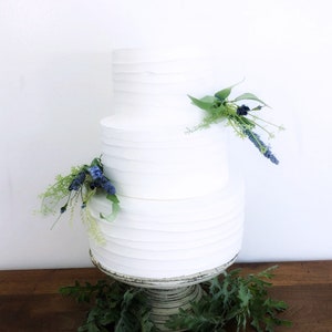 Fake Wedding Cake With Cut Out Option, 3 Tier Faux Cake Display, Photo Prop, Fake Food, Cake Centerpiece, Engagment Party Decor