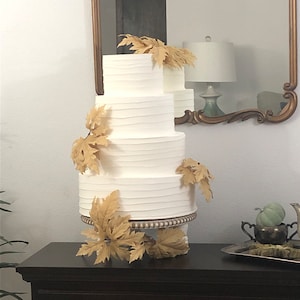 Fake Cake, 4 Tier Faux Cake Display, Photo Prop, Fake Food, Cake Centerpiece, Engagment Party Decor