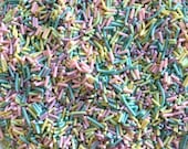 Pastel Easter Sprinkles,  Faux Sprinkle mix, Slime Sprinkles, Easter Fake Baking Sprinkles