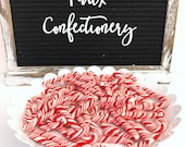 Fake Candy Cane For Crafting, Christmas Fake Candy For Fake Bake Supplies, Candy Cane Cabochon, Pretend Candy. Party Decorations