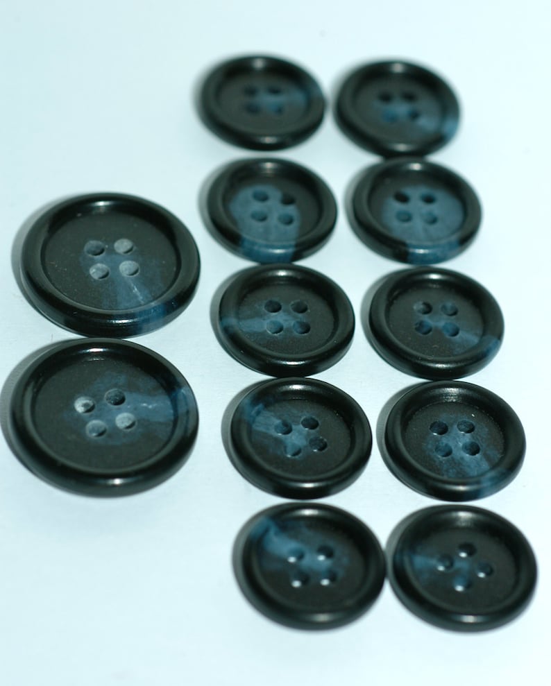 Navy Suit Button Set image 2