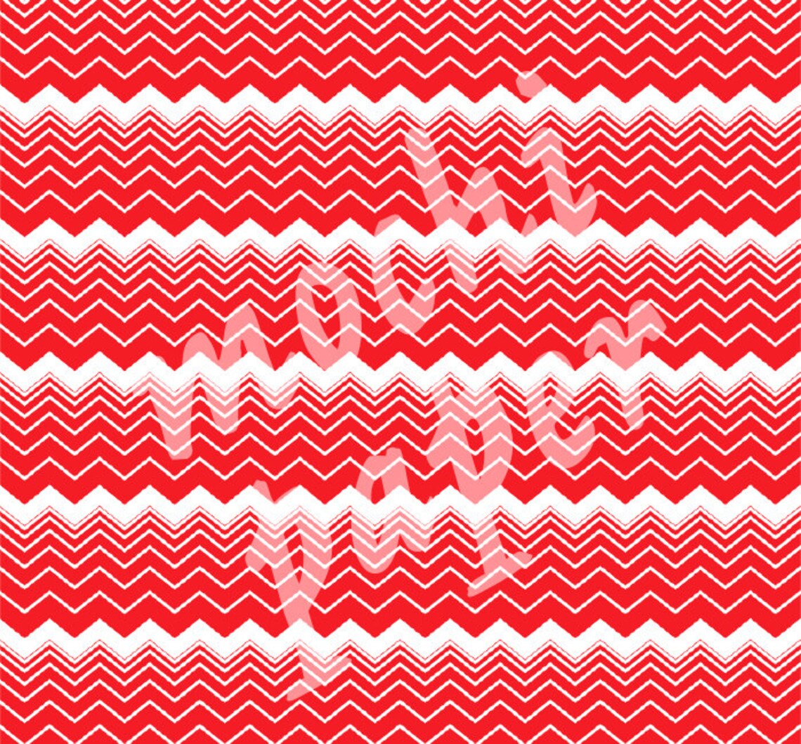 Red Chevron Download Red Craft Paper 12 Digital Chevron Etsy