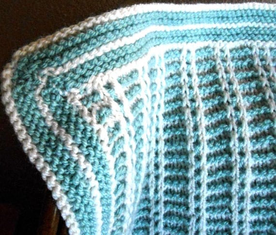 Knitting Pattern Baby Blanket Digital Pattern Instant Download Pdf Children S Knitting Pattern Easy Knitting Slip Stitch Pattern