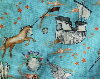 Copertina per neonati con unicorno, trapunta in cotone, decorazione per la cameretta con narvali mitologici.