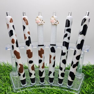 Cow Print Inkjoy Refillable Pens, Choose Which Cow Print You Want, Farm Life, Cows, Cattle, Animal Print, Pen.