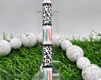 Nurse Leopard Print Pen, Inkjoy Gel Pen, Refillable, Gift For Nurses, Occupation