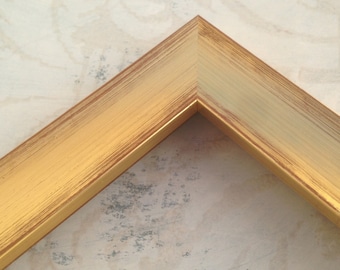 Contemporary Gold Picture Frame- Photo Frame- A4 A4 A3 4x4 5X5 5x7 8x8 8x10 8.5x11 9x12 10X10 11x14 12x16 16x20 18x24 20x30 24x24 24x36