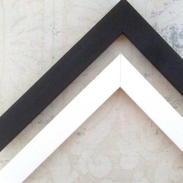 Simple Black Picture Frames Etsy