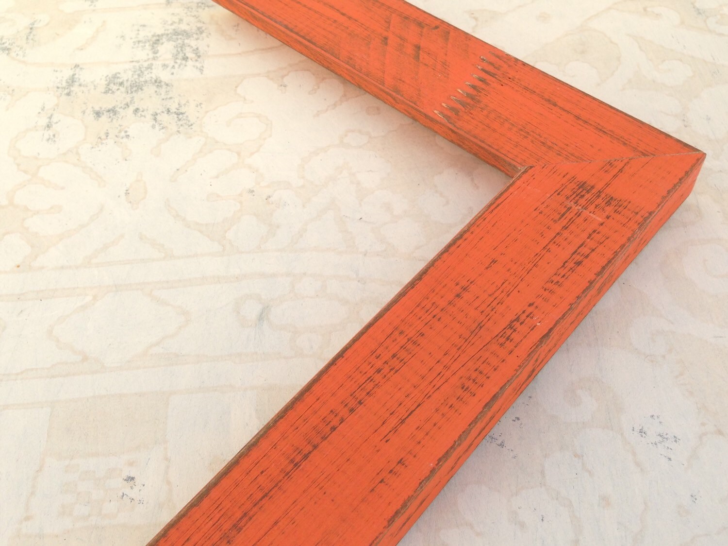 Rustic Orange Picture Frames 4x4 4x6 5x5 5x7 8x8 8x10 Etsy