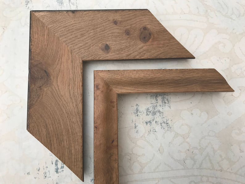 Natural Wood Picture Frame Large Size Custom Frames 5x7 Etsy