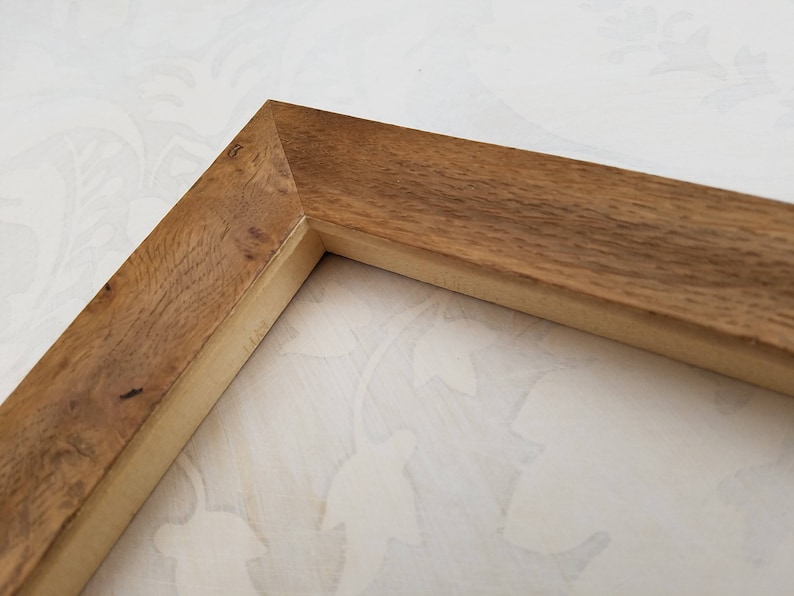 Natural Wood Picture Frame Large Size Custom Frames 5x7 Etsy