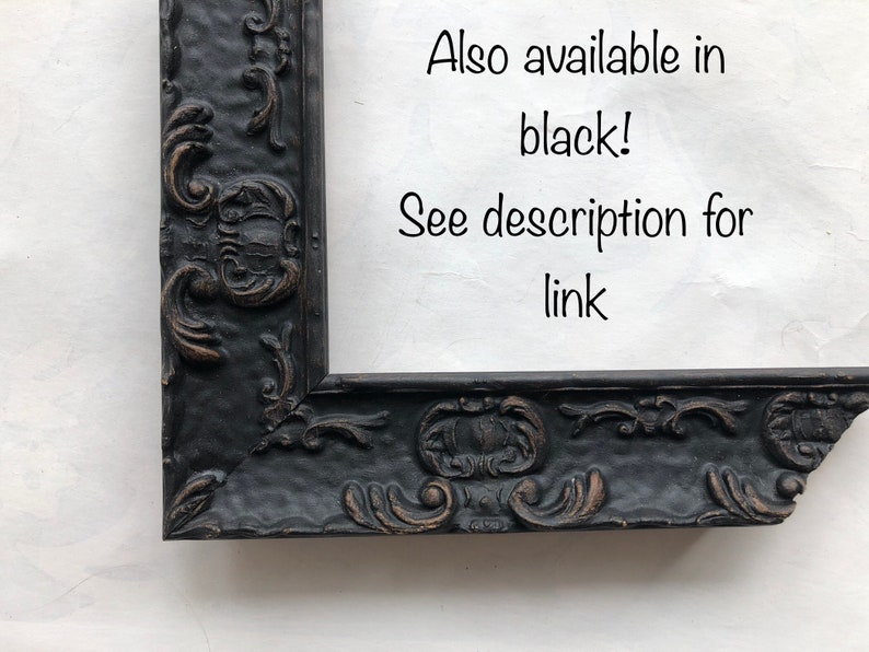 Ornate White Picture Frame Shabby Chic White Picture Frame Etsy