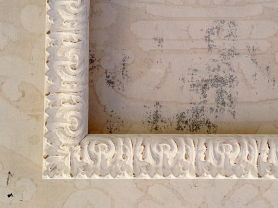 Shabby Chic White Picture Frame- Vintage Design- A5 A4 A3 4x4 4x6 5x5 5x7 6x8 8x8 8x10 8x12 8.5x11 9x12 10x10 11x14 12x12 12x16 16x20 18x24