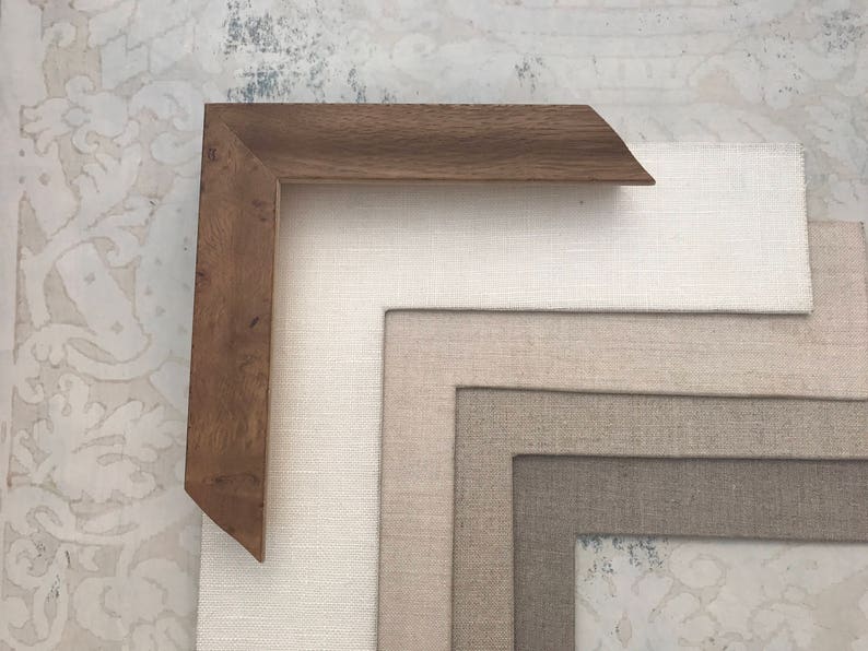 Natural Wood Picture Frame Large Size Custom Frames 5x7 Etsy