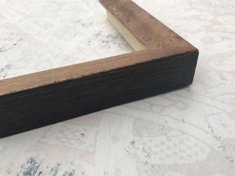 Natural Wood Picture Frame Large Size Custom Frames 5x7 Etsy