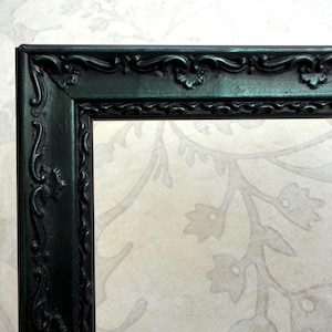 Metallic Ornate Teal Blue Picture Frame- Victorian Gothic Photo Frame- A5 A4 A3 5x5 8x8 8x10 8.5x11 9x12 10x10 11x14 12x12 12x16 12x18 16x20